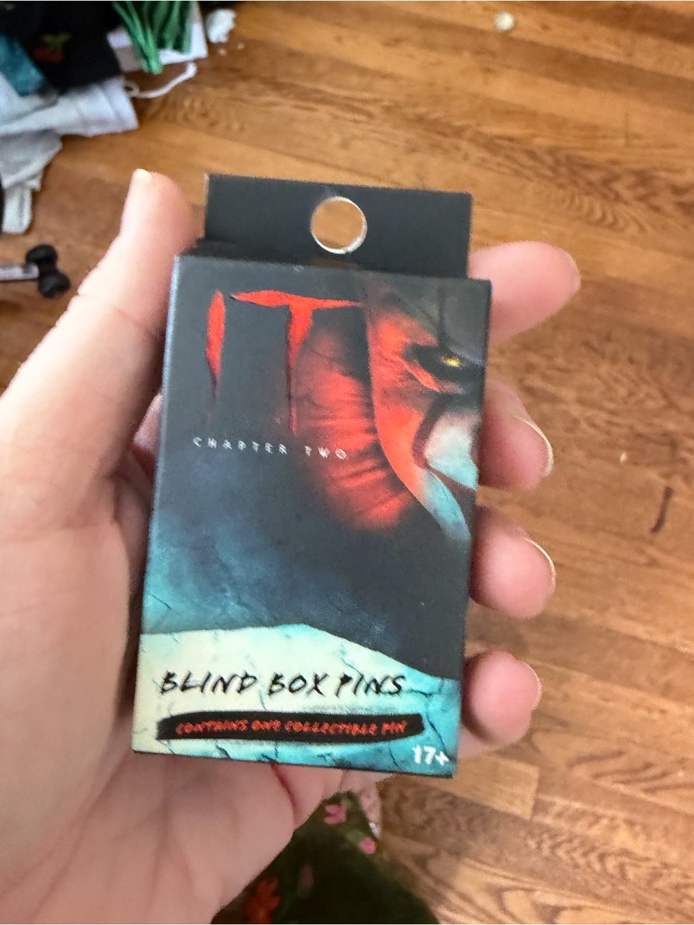 IT Chapter Two Blind Box Pins - Black, Red, Teal